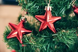 Christmas tree and ornaments