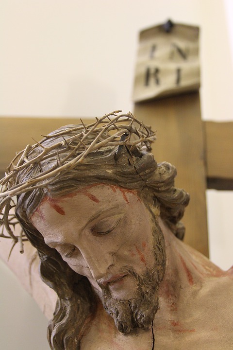 Jesus suffering for us on the cross